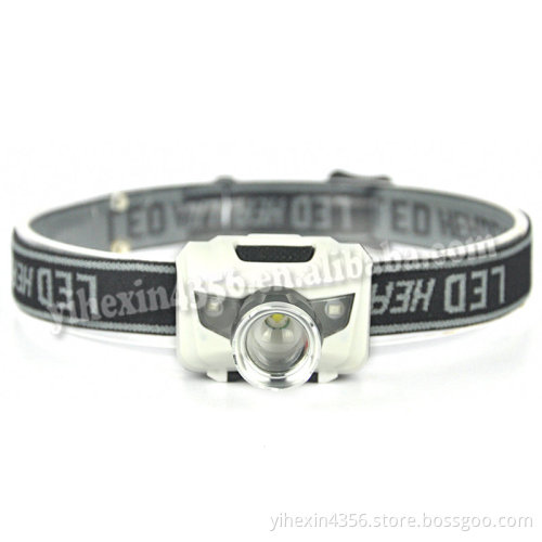 Boruit RJ-0434 Zoom Mini LED Headlamp with Red Light